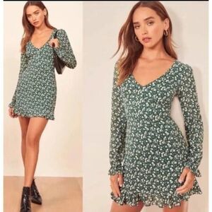 Reformation Eleanor Mini Dress sz 0